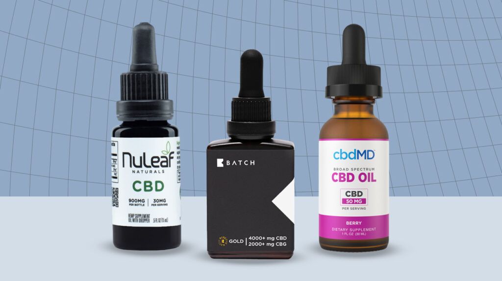 A selection of the strongest CBD oils available to buy online.