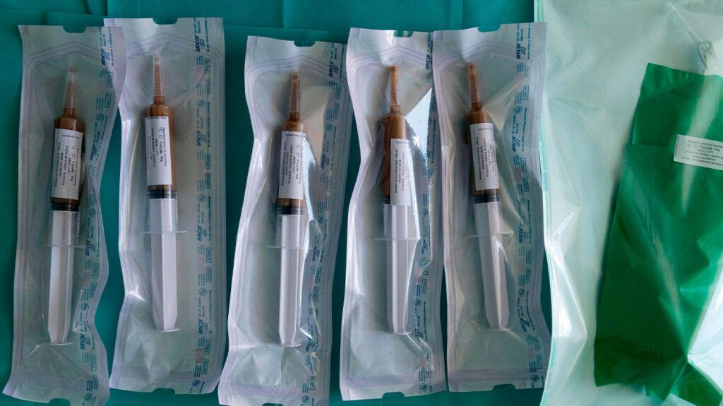 stool transplant syringes