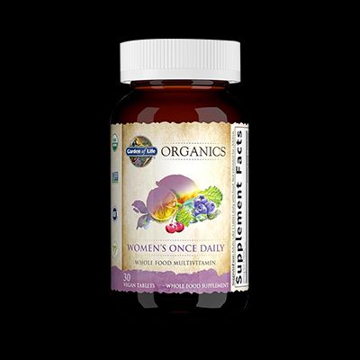 Garden of Life Organics women's once daily vitamins