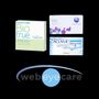 Web Eye Care product examples and logo