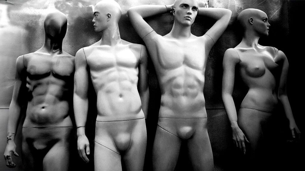 Naked mannequins -1