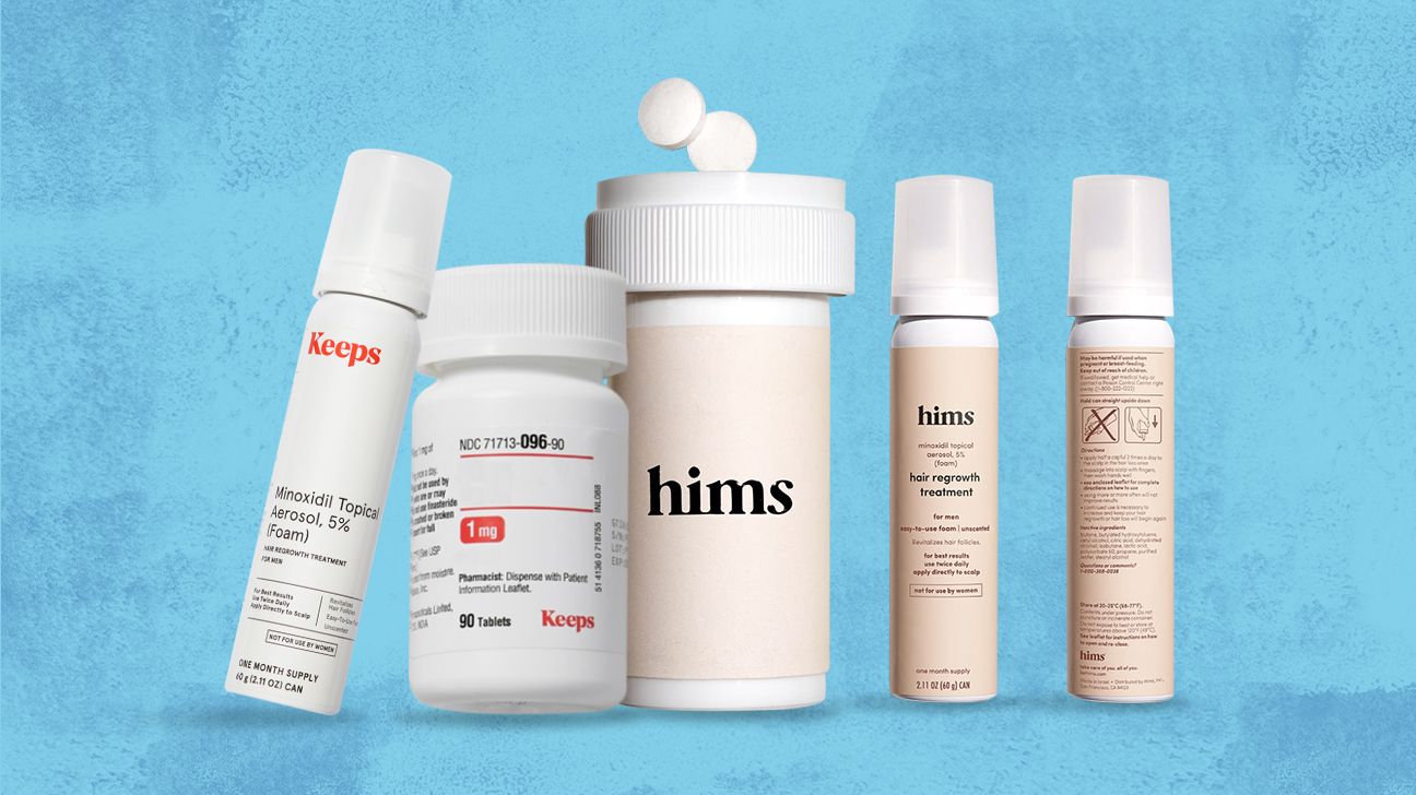 Keeps vs. Hims: How Their Hair Loss Products Compare