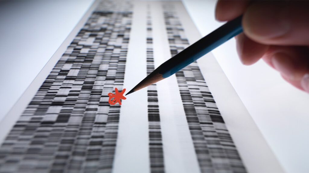 Oncologists perform specialized tests to identify specific mutations in the KRAS gene.