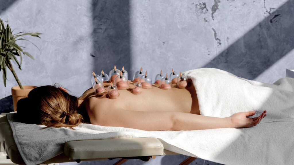 Vacuum offers therapy cupping massage