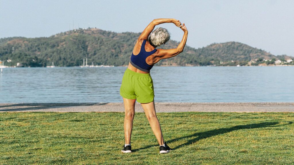 A person stretching-2.