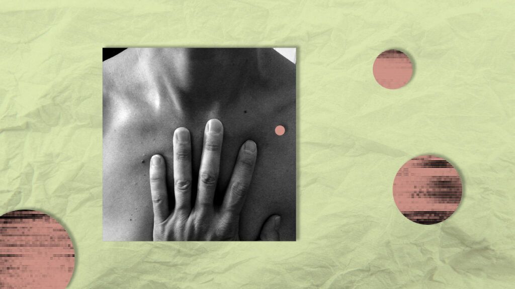 A collage depicting the link between thyroid cancer and the lungs.