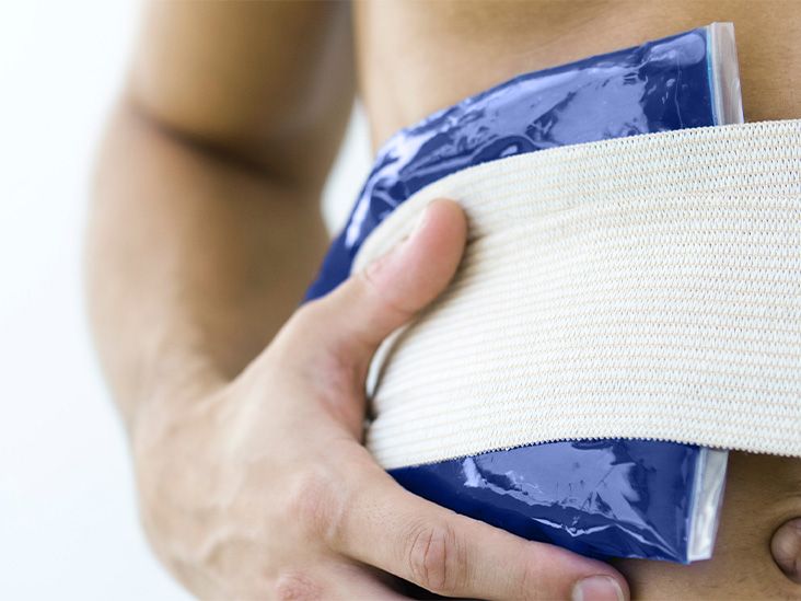 ice pack for stomach cramps