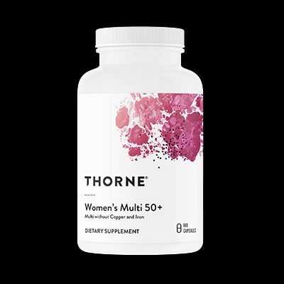 Thorne women's multivitamin 50 plus