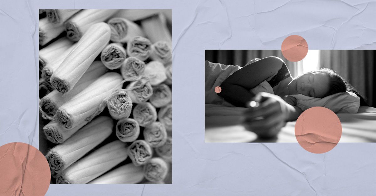 Sleeping with a tampon in: Safety, risks, and alternatives