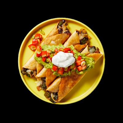 HelloFresh Black Bean Flautas