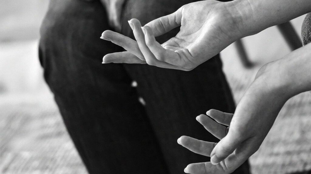Close up view of a persons hands 1