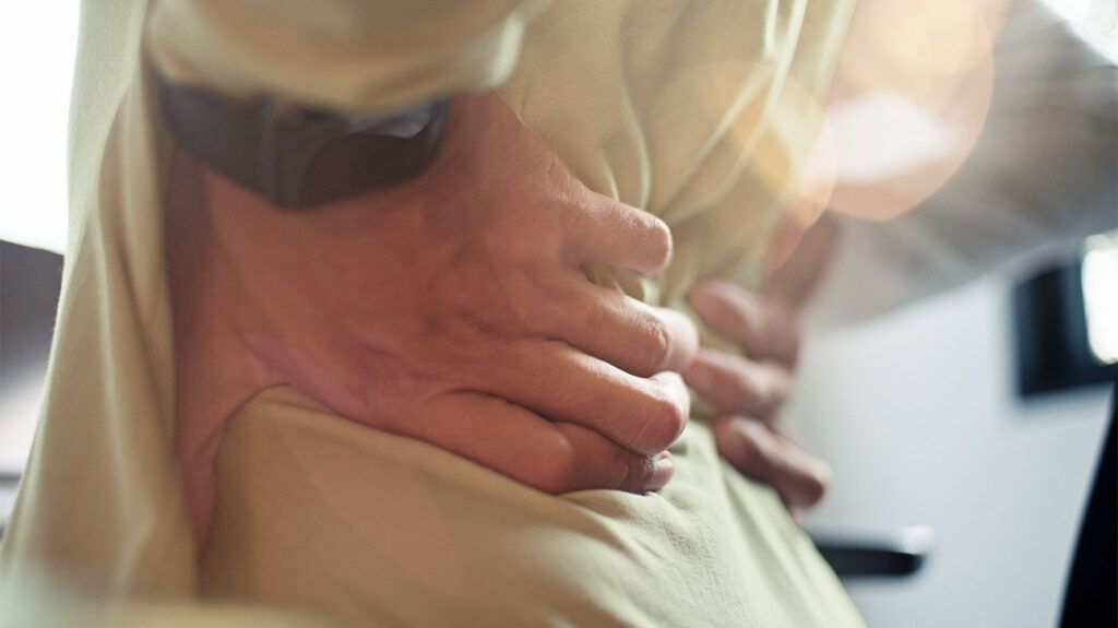A person experiencing backache-2.