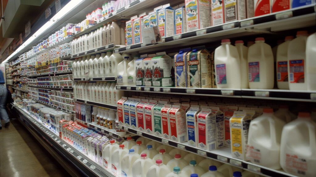 milk case in a local grocery store-1