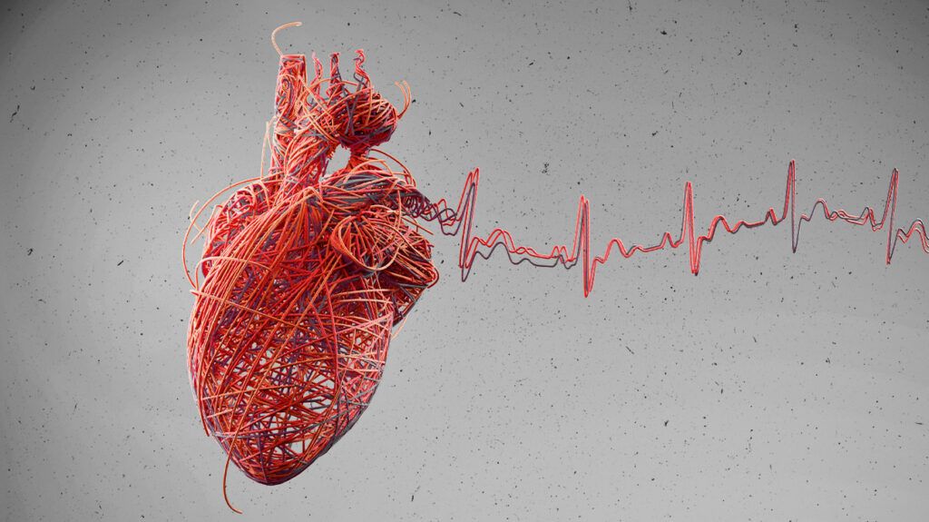 concept illustration of a heart
