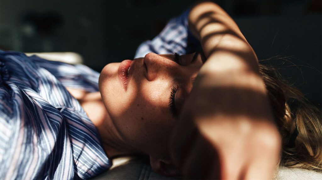 A person lying down 1