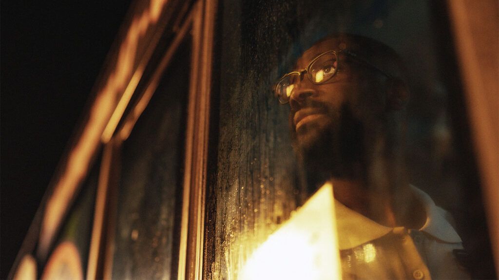 A person looking out of a window.-2