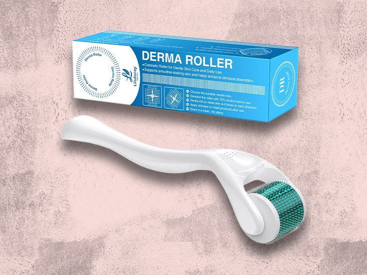 Rouleau à Micro-aiguilles (Derma Roller) 540 Aiguilles - Soin Du Visage Et Pousse Des Cheveux