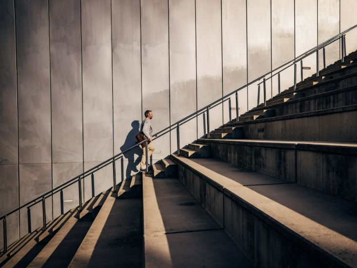 Climbing stairs linked to 39% lower risk of heart disease death, large study finds