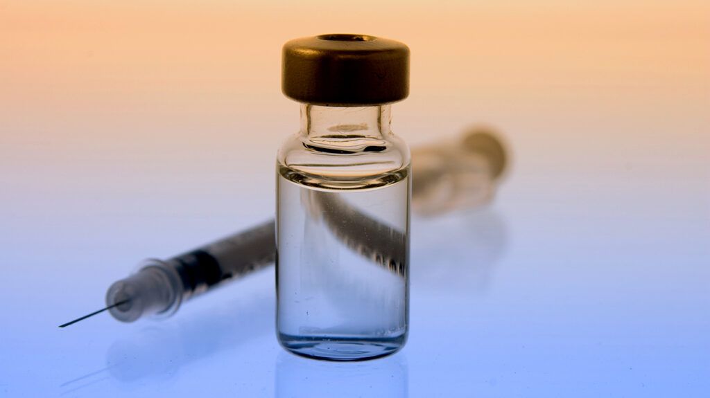 Vial and syringe