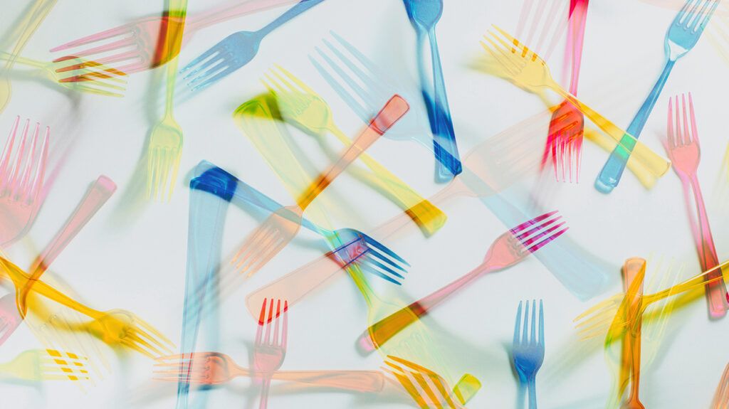 Colorful forks