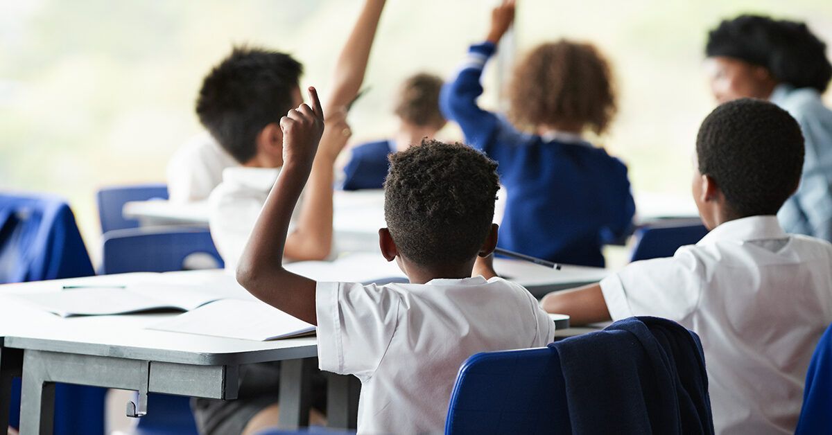 angry student in classroom