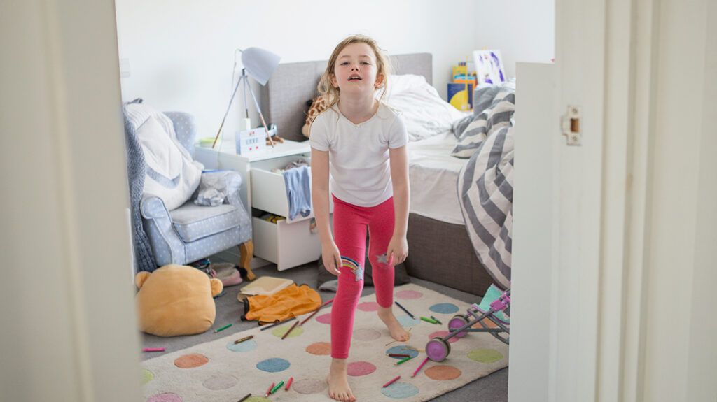 child with adhd urinating on the bedroom floor, is it intentional