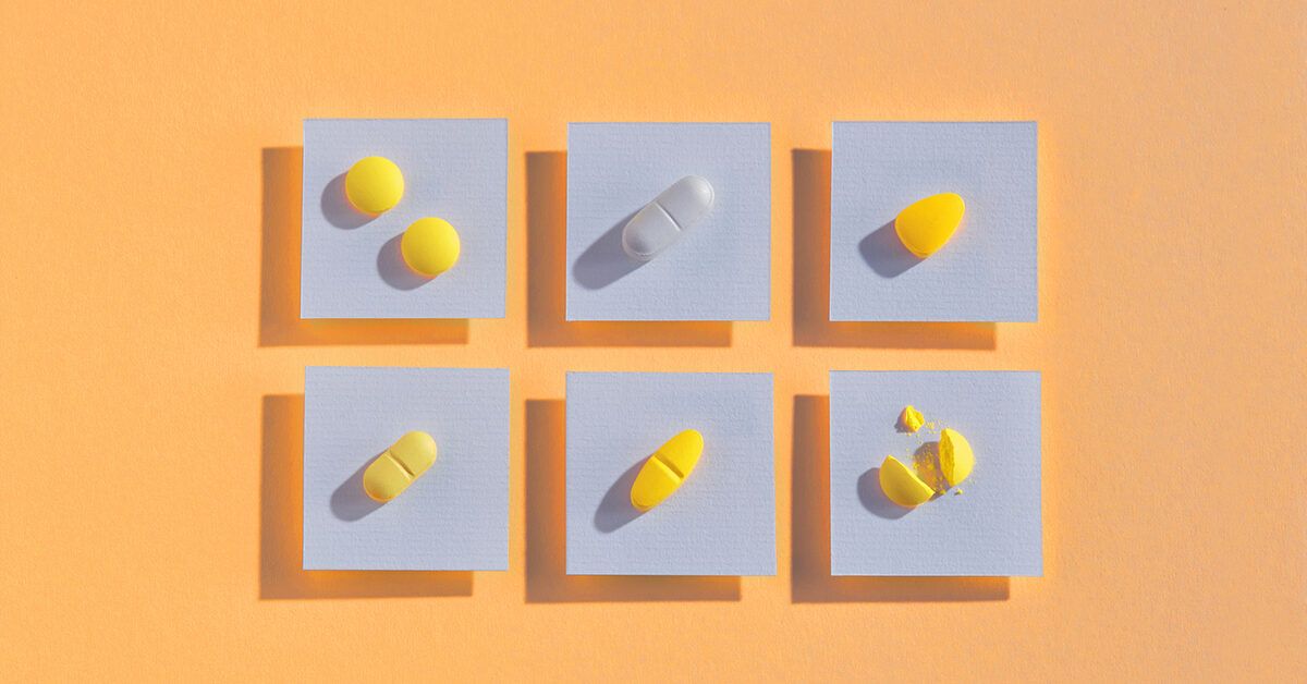 Can Wellbutrin Cause Anxiety And Panic Attacks   Assorted Yellow Pills On Paper 1200x628 Facebook 1200x628 