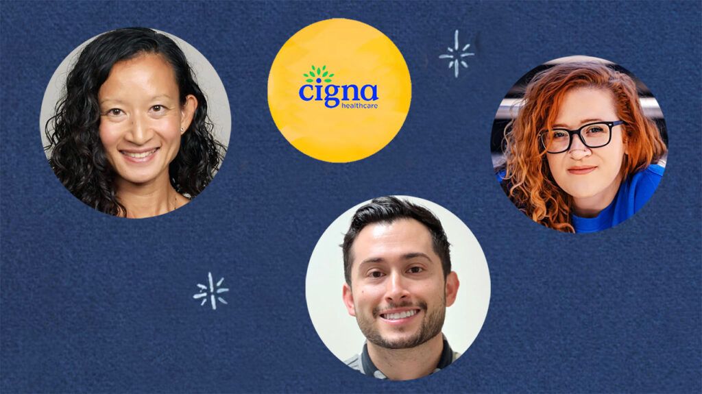 three Octave professionals for anxiety covered by Cigna insurance