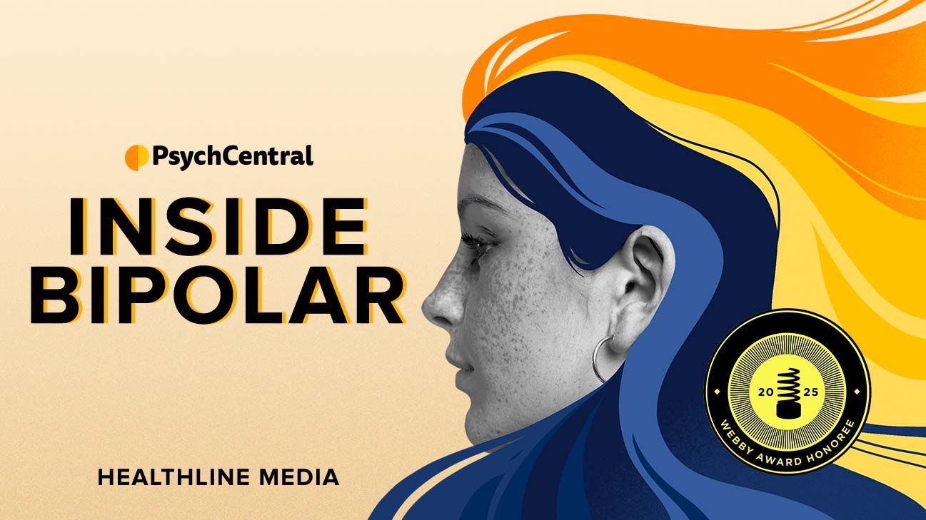 Inside Bipolar podcast logo. Hosted by Gabe Howard and Dr Nicole Washington. Webby Award winner!