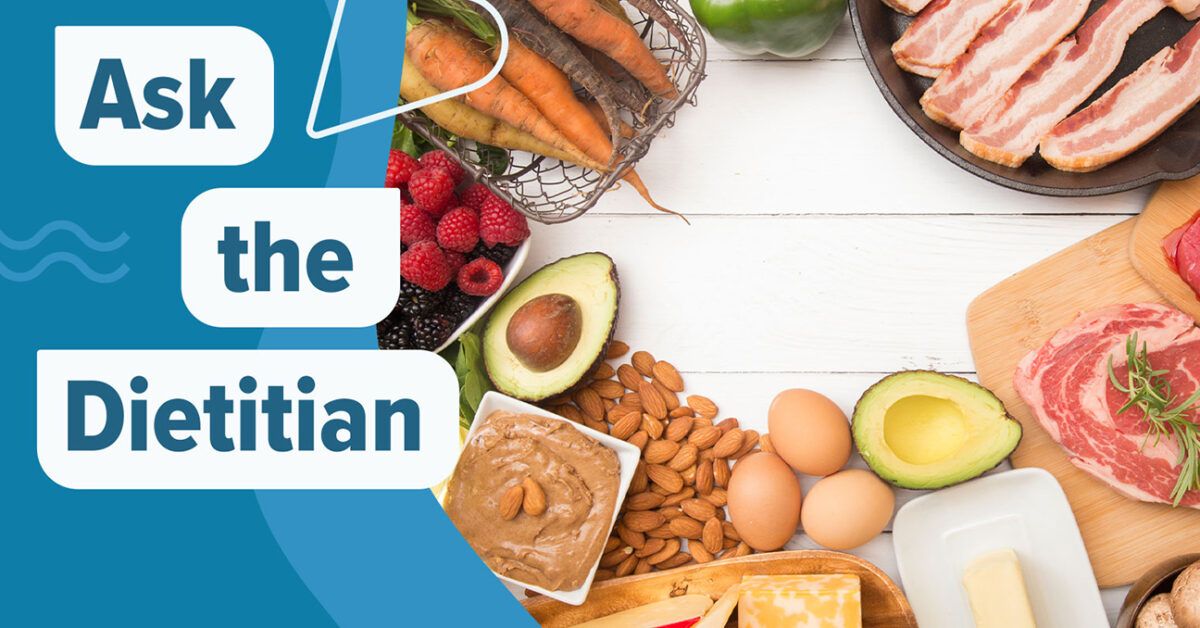 Ask the Dietitian: Should You Eat Low Fat for Diabetes?